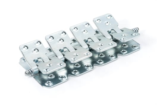 The largest Hinged Fastener MR06 is ready as bolted or riveted for 8-15 mm Rubber Belts.